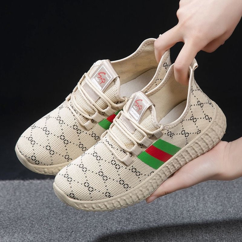 Damen modische Sneaker mit stabilisierender Sohle und atmungsaktiver Struktur R&B