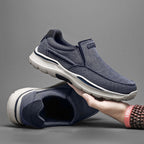 Damen Bequeme Slip-On Sneakers mit elastischer Sohle R&B