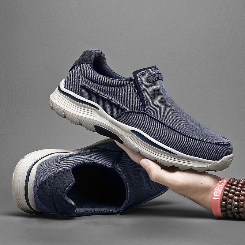 Damen Bequeme Slip-On Sneakers mit elastischer Sohle R&B