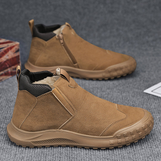 Damen Komfortable Stiefeletten mit weichem Innenfutter und praktischem Reißverschluss R&B