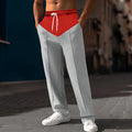 Herren modische Sweatpants mit innovativem Schnitt und seitlichen Eingrifftaschen R&B