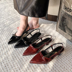 Damen Slingback-Pumps mit elegantem spitz zulaufendem Design R&B