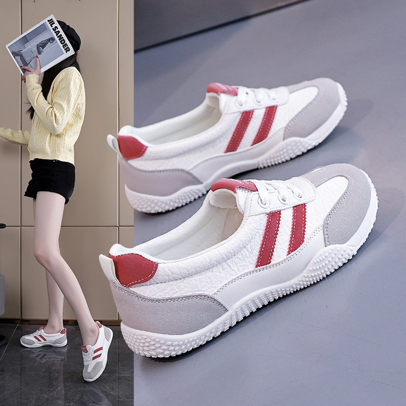 Damen Freizeitsneaker mit luftdurchlässigem Obermaterial und rutschfester Sohle R&B