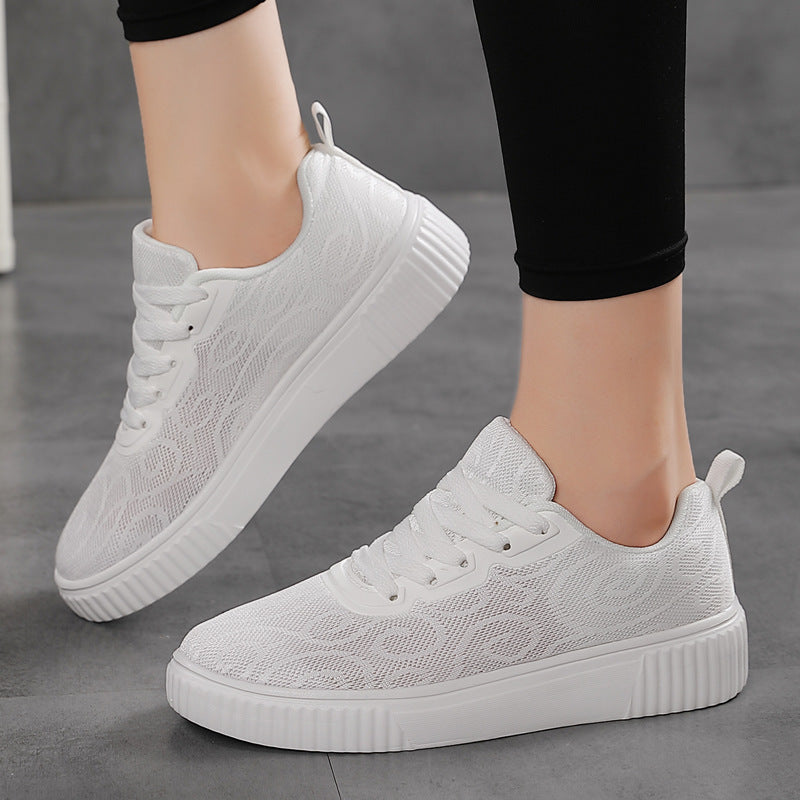 Damen Atmungsaktive und komfortable Sneakers mit rutschfester Sohle
