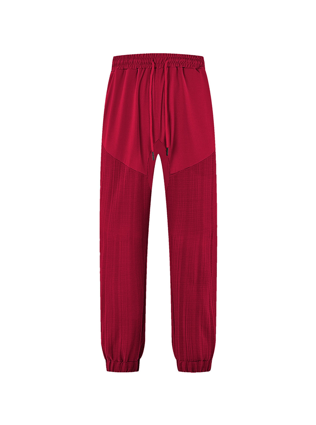 Damen sportliche Jogginghose mit elastischem Bund und strukturiertem Design R&B