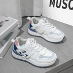 Damen Sportliche Sneakers mit atmungsaktivem Obermaterial und dämpfender Sohle