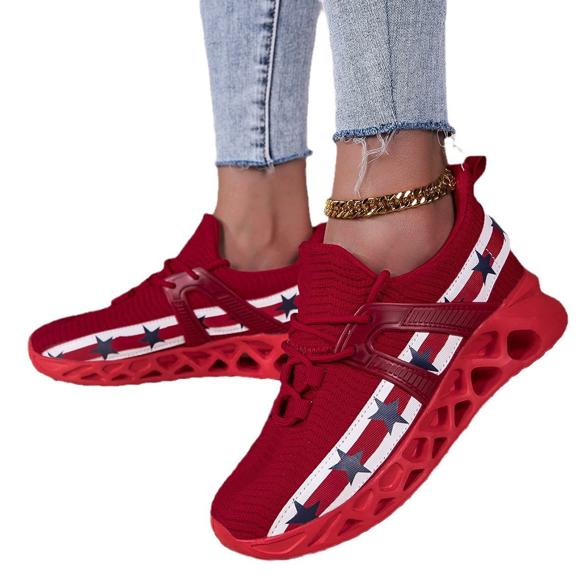 Damen Sportliche Freizeitsneaker mit innovativer Dämpfungstechnologie