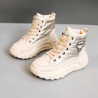 Damen Winterliche hochgeschnittene Sneakers R&B