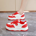 Damen Sneakers mit modischem Muster und dämpfender Sohle R&B