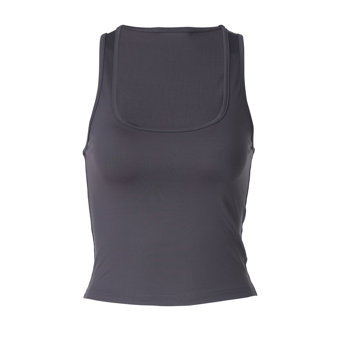 Damen Sportliches Tanktop mit breiten Trägern R&B