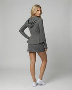Leichte UV-Schutz Yoga Jacke Damen Slim Fit Kühlendes Material