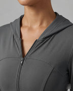 Leichte UV-Schutz Yoga Jacke Damen Slim Fit Kühlendes Material