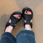 Damen bequeme und stylische Sandalen R&B