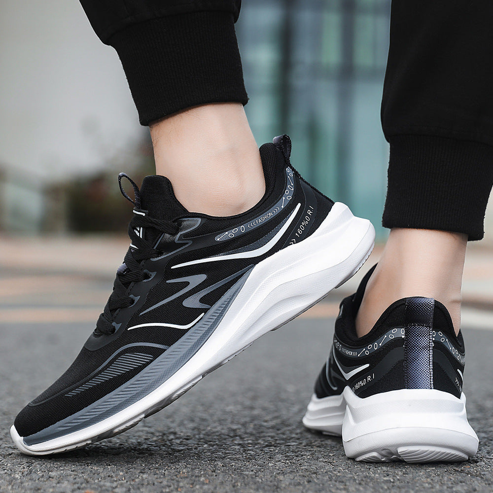Damen Leichte und atmungsaktive Fitness-Sneaker mit flexiblem Dämpfungssystem R&B