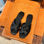 Damen Riemensandalen mit dekorativem Knotendesign R&B