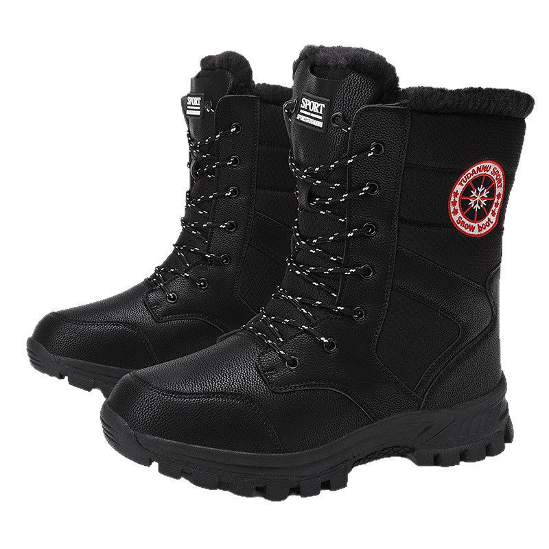Damen isolierte Winterstiefel mit rutschfester Sohle