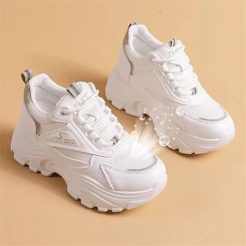 Damen Sportliche Chunky Sneakers mit gepolsterter Sohle und atmungsaktivem Obermaterial R&B