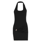 Damen Figurbetontes Kleid mit elegantem Bindedetail R&B