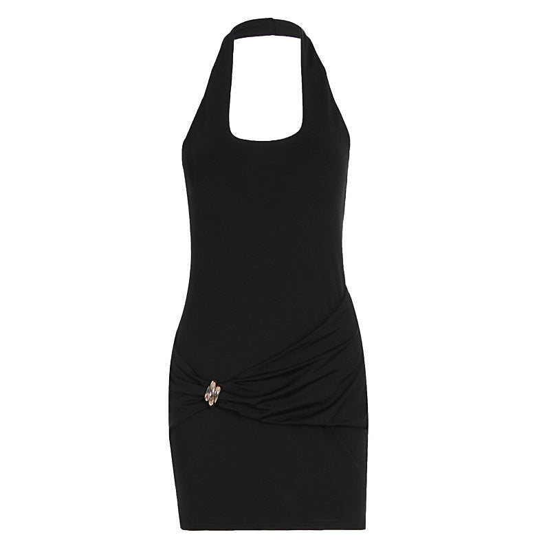 Damen Figurbetontes Kleid mit elegantem Bindedetail R&B