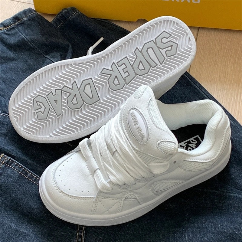Damen Sneakers mit gepolstertem Einstieg und rutschfester Sohle