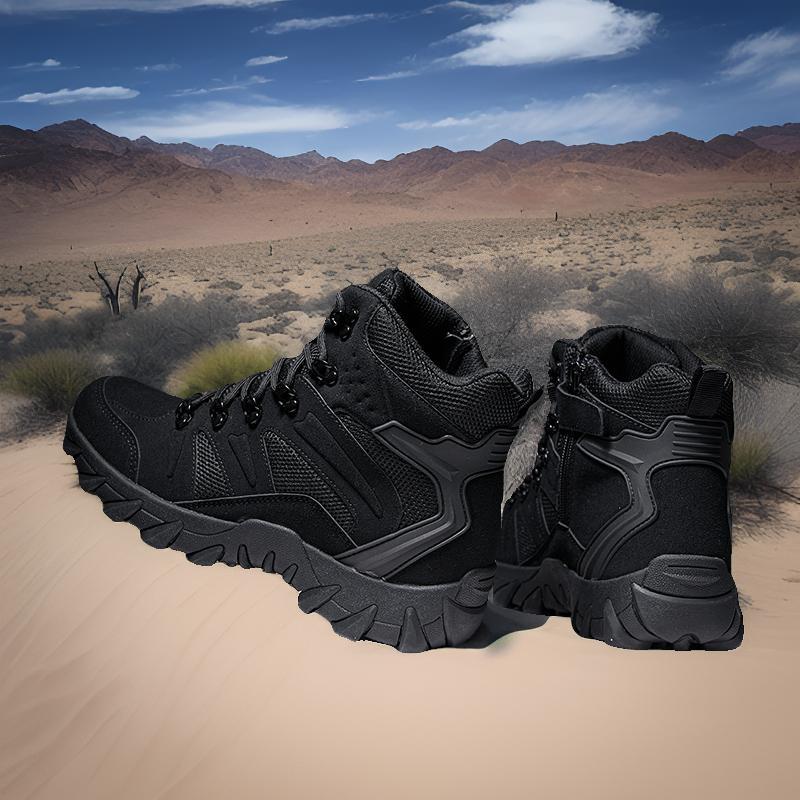 Herren Hochfunktionale Trekkingstiefel mit rutschfester Sohle und verstärktem Knöchelschutz R&B