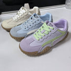 Damen Sportliche Sneakers mit atmungsaktiver Oberflächenstruktur und rutschfester Sohle