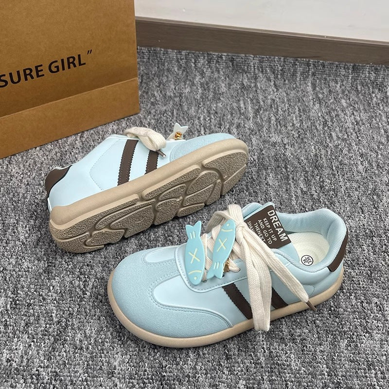 Damen Sportliche Sneakers mit verspieltem Design und stabiler Sohle