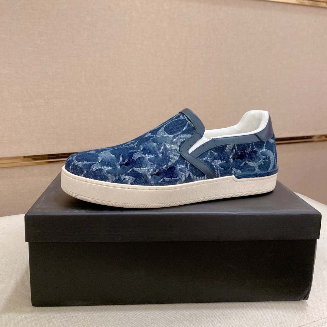 Damen Bequeme Slip-On Sneakers mit modischem Oberflächenmuster R&B