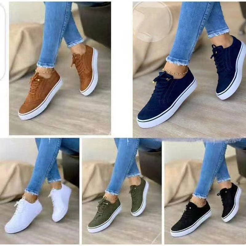 Damen Sneaker im eleganten Design mit klassischer Brogue-Detailierung EB