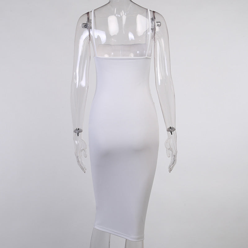 Damen Körperbetontes Midi-Kleid R&B