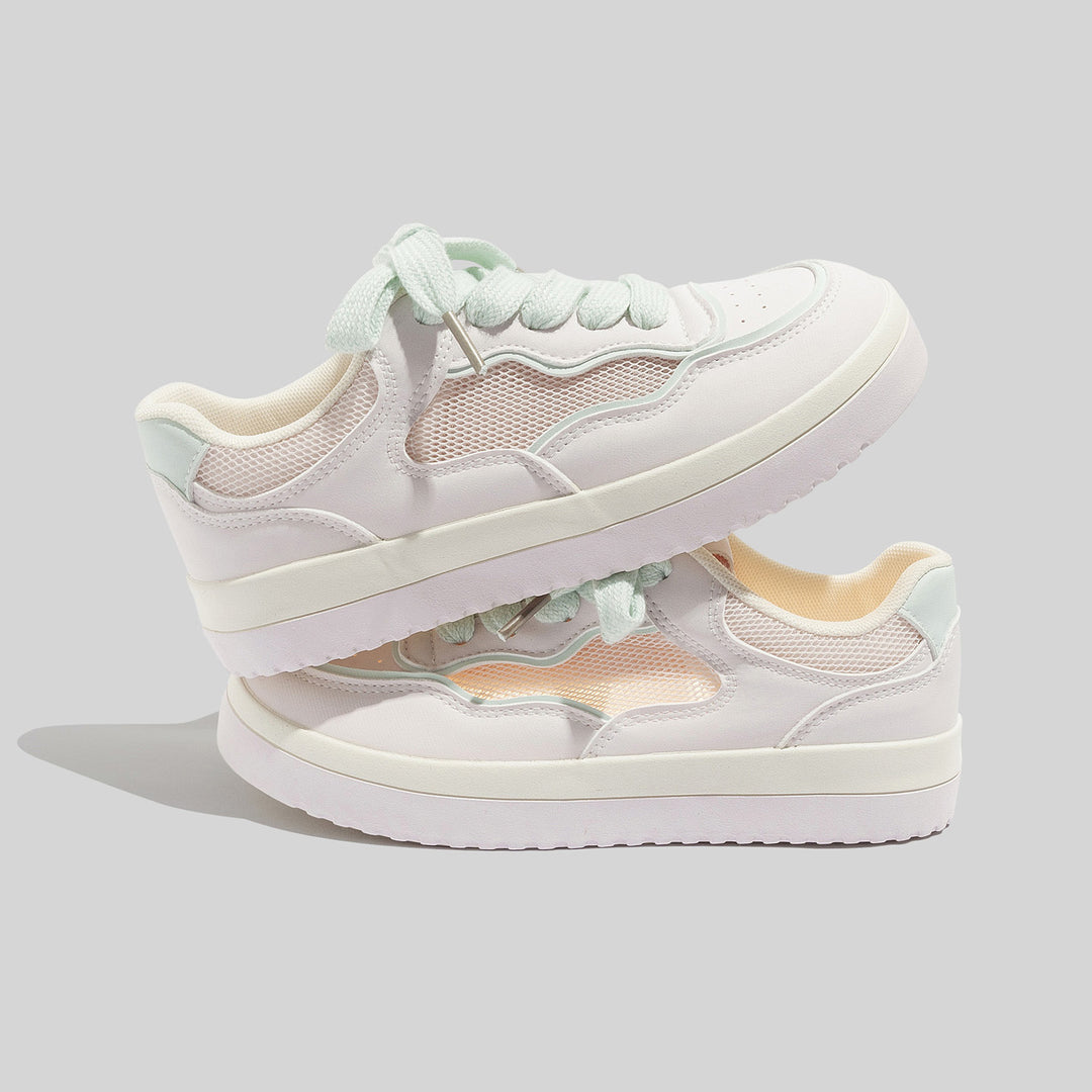 Damen Komfortable High-Top Sneakers R&B