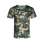 Herren Camouflage T-Shirt R&B