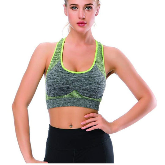 Damen Sport-BH mit atmungsaktiven materialien und verstellbaren Trägern R&B