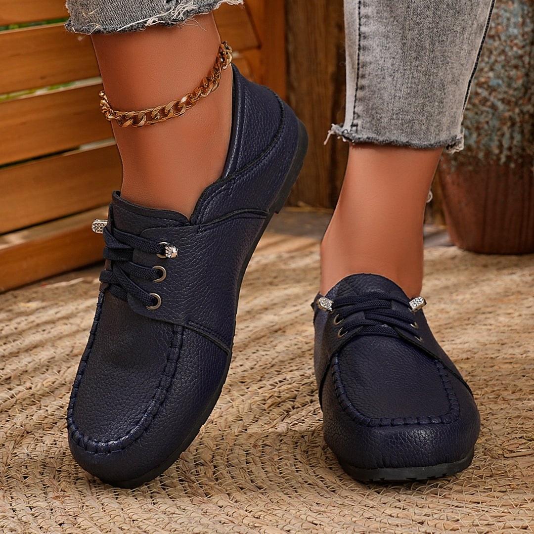 Damen Mokassins mit eleganten Zierdetails und komfortabler Sohle R&B