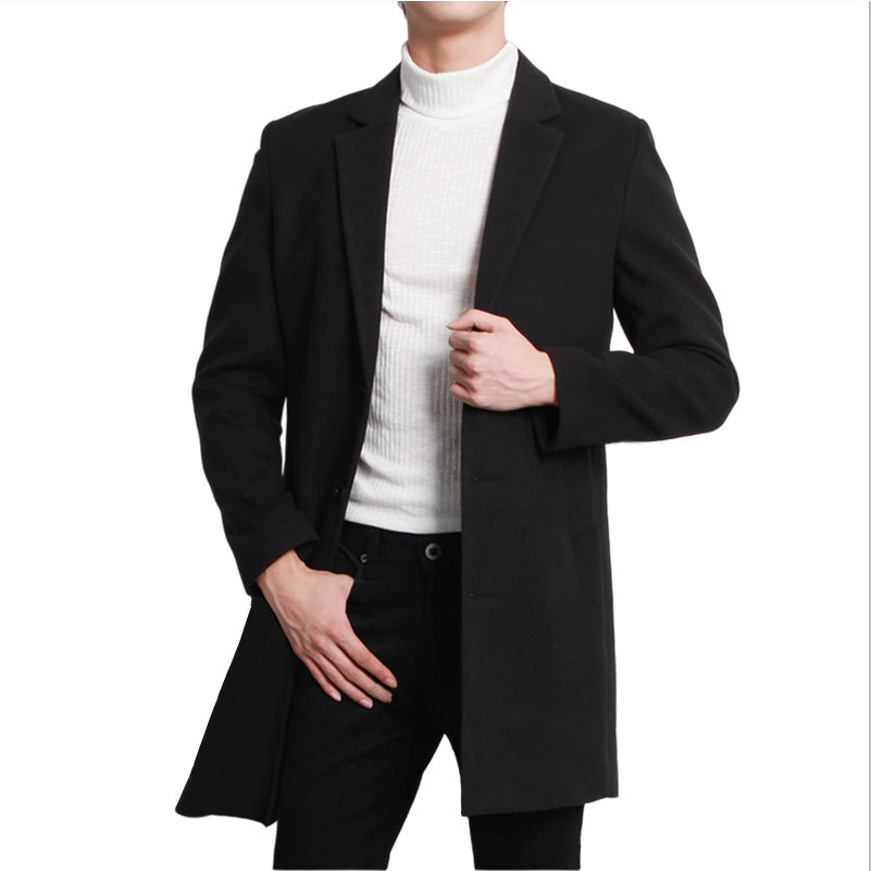 Herren Eleganter und moderner Mantel R&B