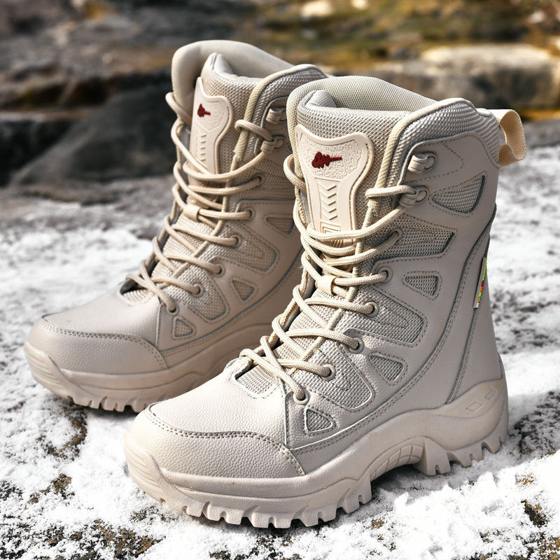 Damen Wasserfeste High-Top Wanderschuhe mit isolierender Innenausstattung R&B