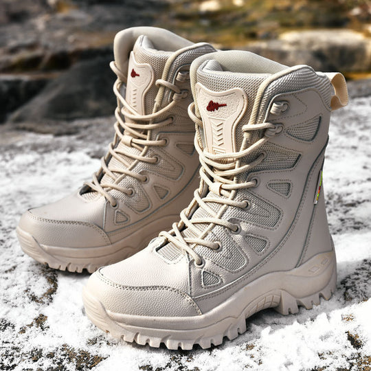 Damen Wasserfeste High-Top Wanderschuhe mit isolierender Innenausstattung R&B