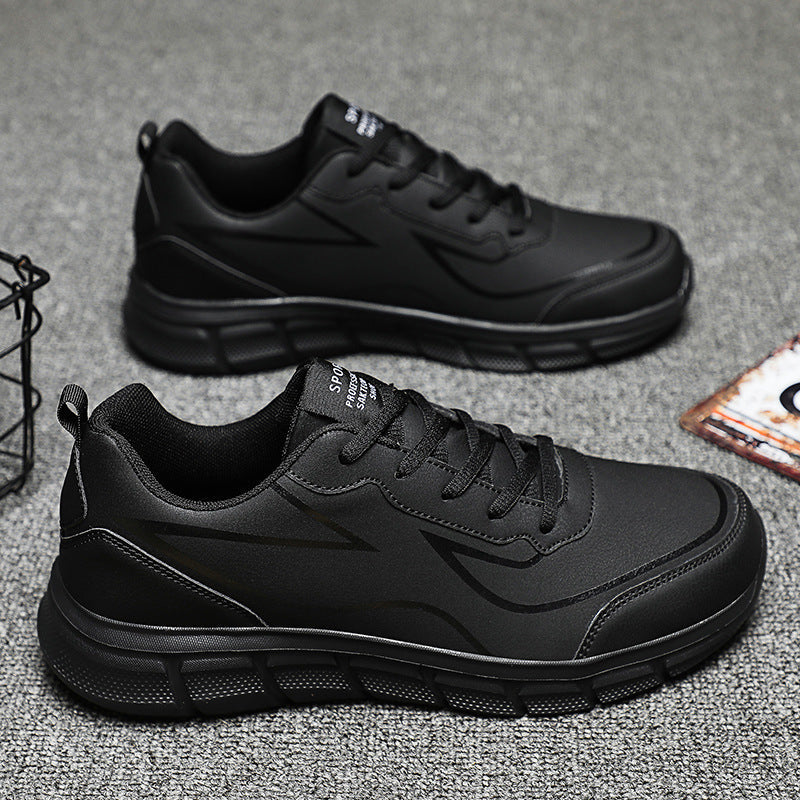 Herren nan moderner City-Comfort Sneaker mit segmentierter Dämpfungssohle, ergonomischer Memory-Innensohle und gepolstertem Fersenkragen R&B