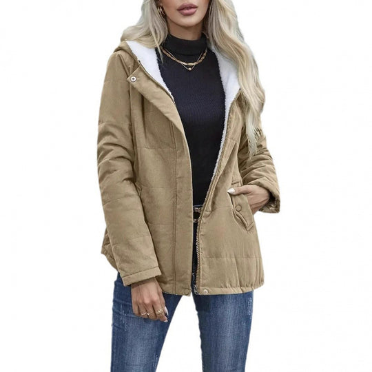 Damen modische Winterjacke R&B