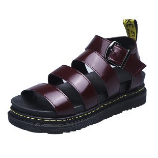 Damen Riemensandalen mit ergonomischem Fußbett und verstellbarem Schnallenverschluss R&B