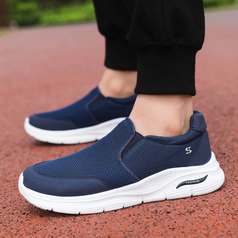 Damen bequeme Slip-On Sneakers R&B
