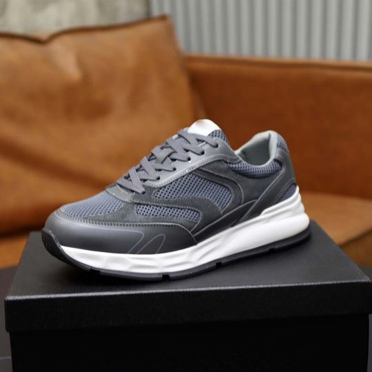Damen Sportliche Dämpfungs Sneakers mit atmungsaktiver Oberflächenstruktur und modernem Design R&B