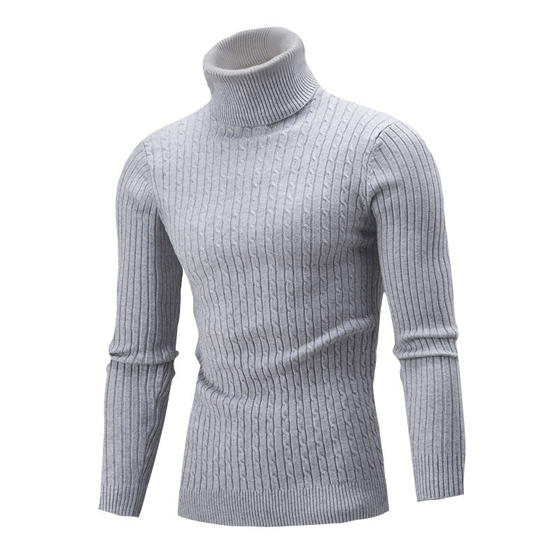 Herren Rollkragenpullover aus hochwertigem Strick R&B