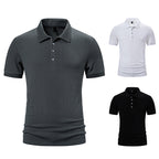 Herren hochwertiges Poloshirt mit moderner Struktur R&B