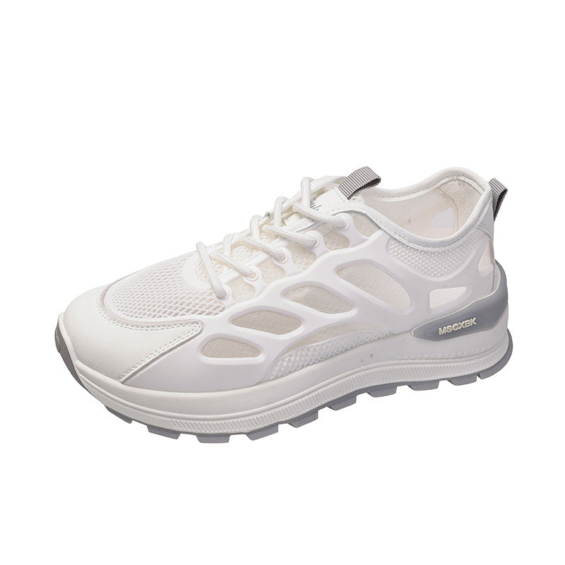 Damen Sportliche Laufschuhe mit atmungsaktiver Mesh-Konstruktion und dämpfender Sohle R&B