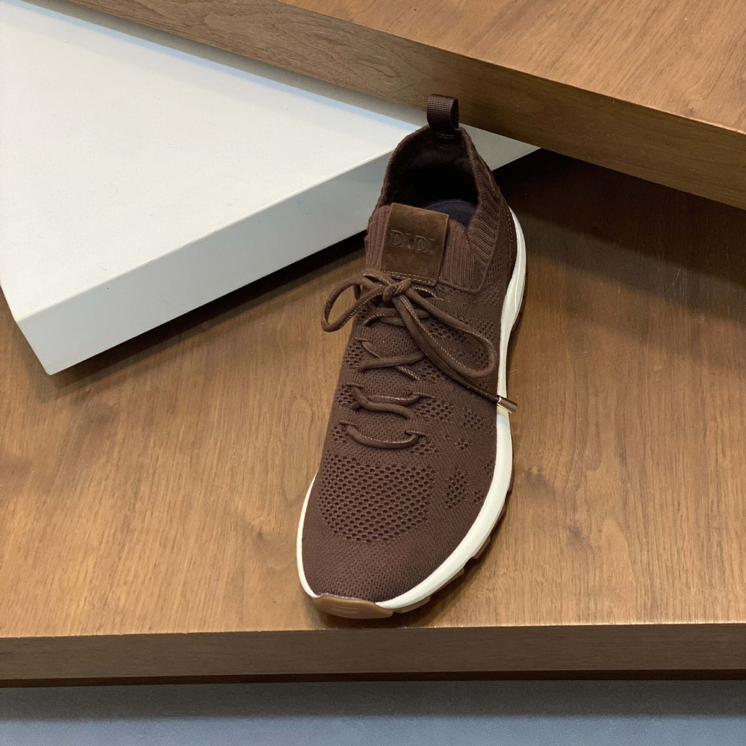 Damen Sportliche Lifestyle Sneakers mit atmungsaktiver Netzstruktur und flexiblem Dämpfungssystem R&B
