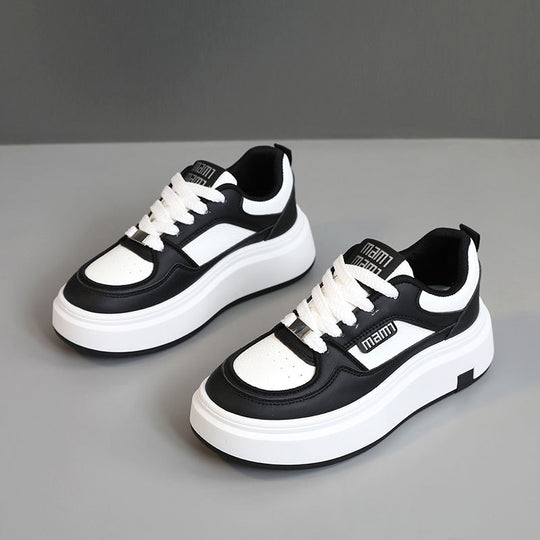 Damen modische Plateau Sneakers mit ergonomischer Dämpfung und trendigem Design R&B