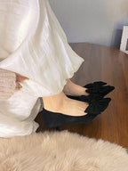 Damen elegante Pumps mit raffinierten Schleifenakzenten R&B
