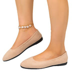 Damen Ballerinas mit elegantem Schnitt und weichem Innenfutter R&B