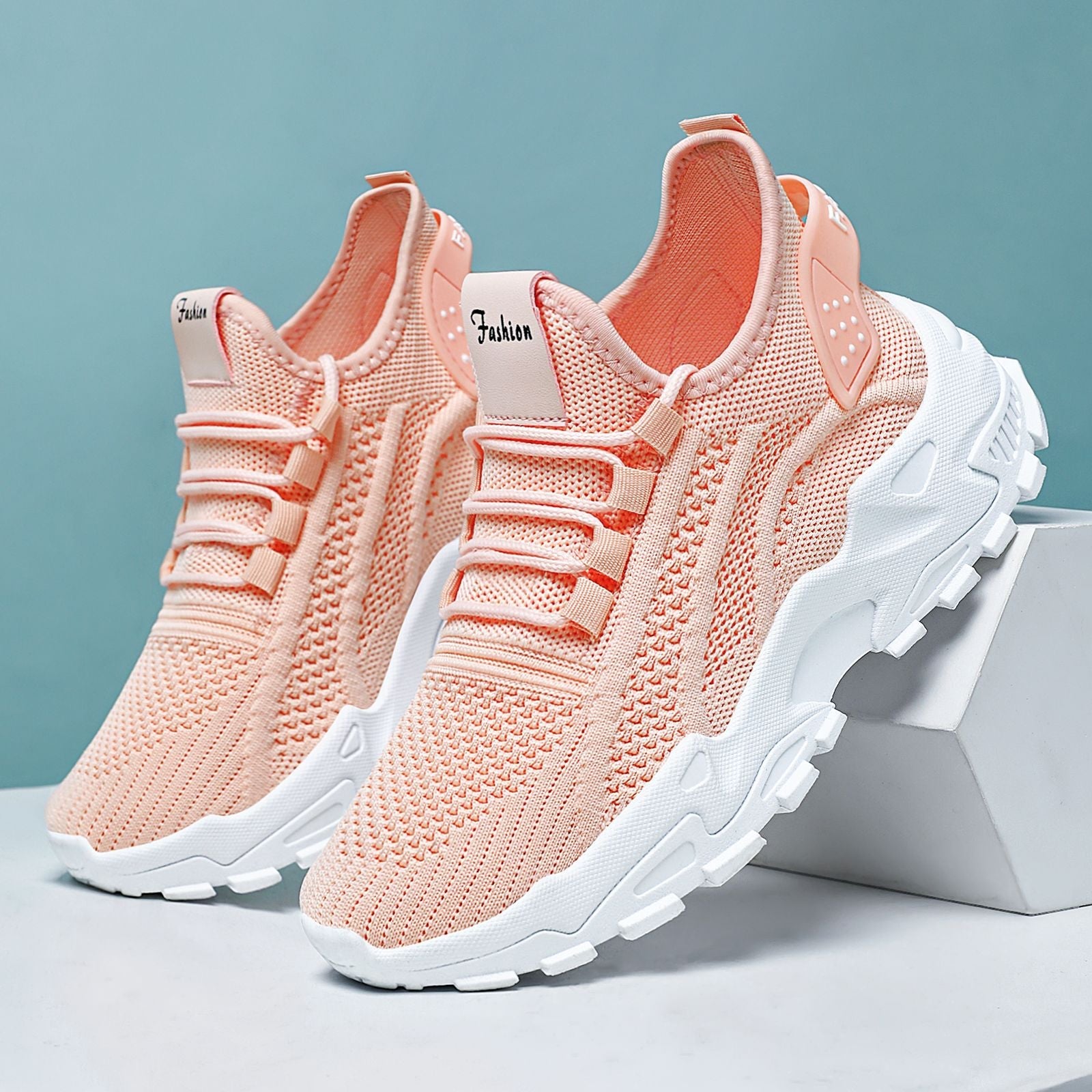 Damen Modische und luftdurchlässige Freizeitschuhe mit rutschfester Sohle R&B